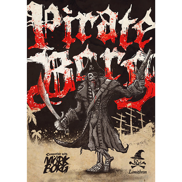 Pirate Borg Core Rulebook - Roleplaying Game (Online Order Only)