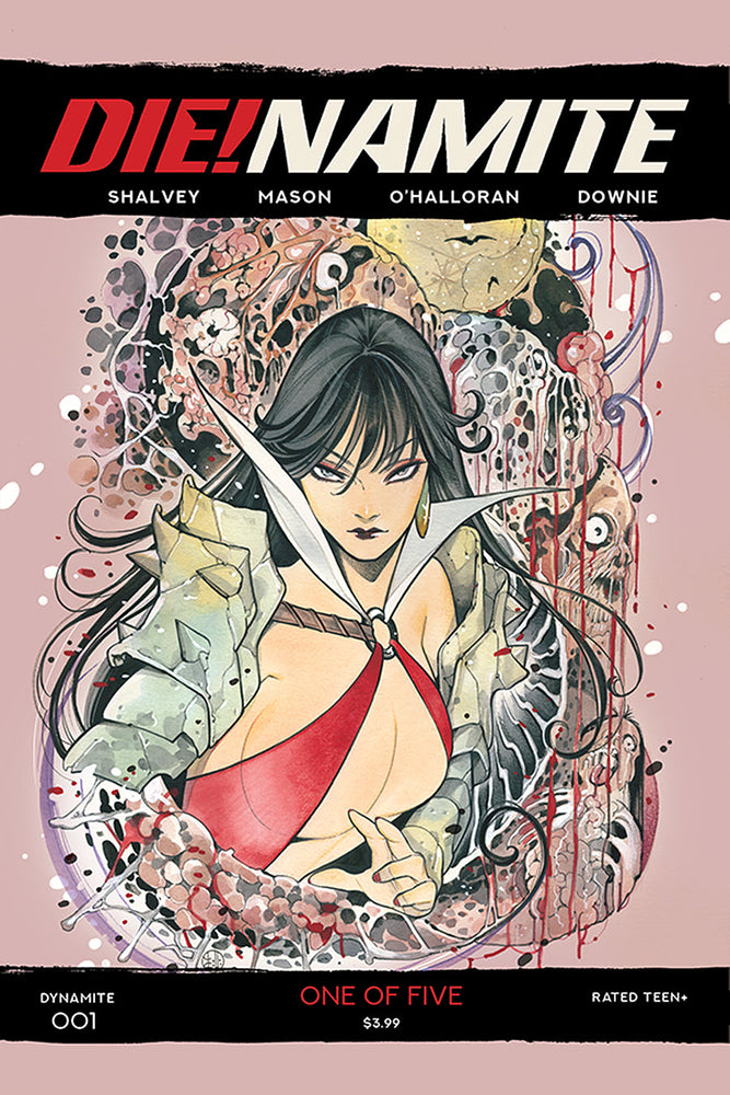 Die!Namite #1 C Peach Momoko Vampirella Variant (10/14/2020) Dynamite (ONLINE ORDER ONLY)