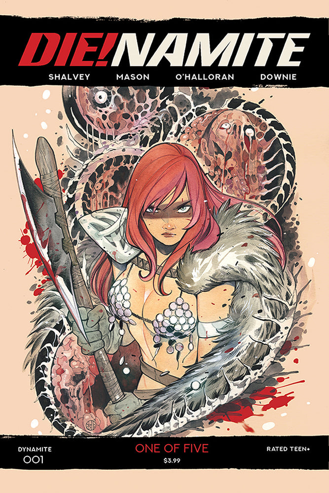 Die!Namite #1 D Peach Momoko Red Sonja Variant (10/14/2020) Dynamite (ONLINE ORDER ONLY)