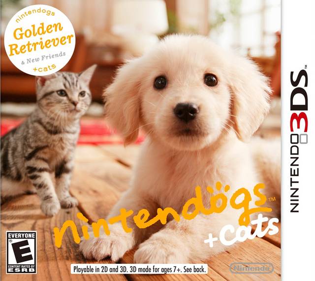 Nintendogs + Cats: Golden Retriever & New Friends (Nintendo 3DS) (ONLINE ORDER ONLY)