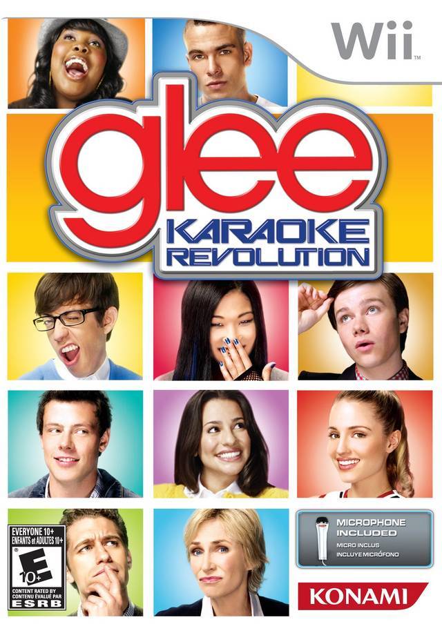 Karaoke Revolution Glee With Microphone (Wii) (Online Only)