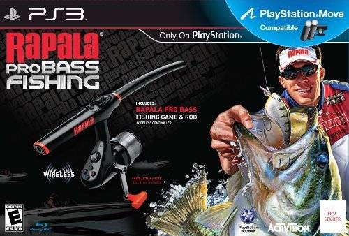 Rapala Pro Bass Fishing 2010 (Fishing Rod Bundle) (Playstation 3) (Online Only)