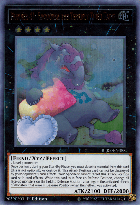Number 41: Bagooska the Terribly Tired Tapir [BLRR-EN085] Ultra Rare (ONLINE ORDER ONLY)