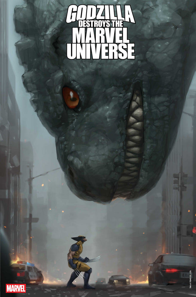 Godzilla Destroys The Marvel Universe #3 C Jeehyung Lee Variant (09/24/2025) Marvel (ONLINE ORDER ONLY)