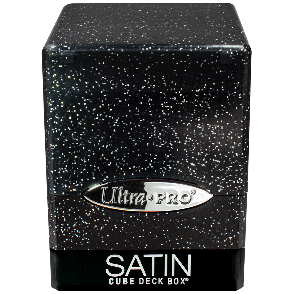 Glitter SATIN® Cube - Black