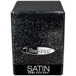 Glitter SATIN® Cube - Black