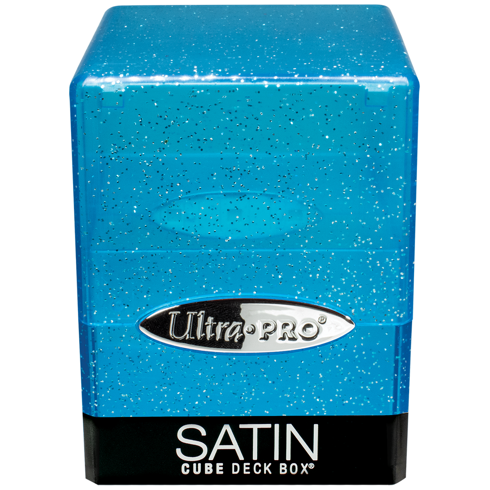 Glitter SATIN® Cube - Blue
