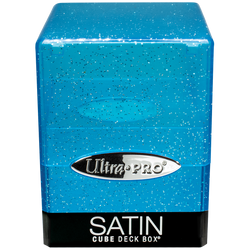 Glitter SATIN® Cube - Blue