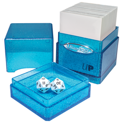 Glitter SATIN® Tower DECK BOX® - Blue