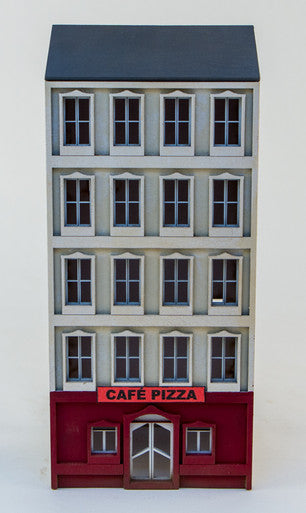 15mm European City Building (Matboard) - 15MCSS107 (Online Order Only)