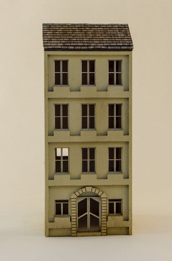 15mm European City Building (Matboard) - 15MCSS111 (Online Order Only)