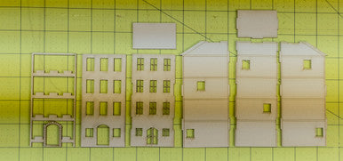 15mm European City Building (Matboard) - 15MCSS111 (Online Order Only)