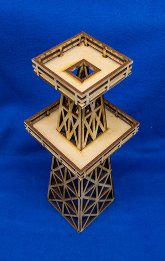 Oil Drilling Tower (Oil Derrick) - MDF - 15MMDF161 (Online Order Only)