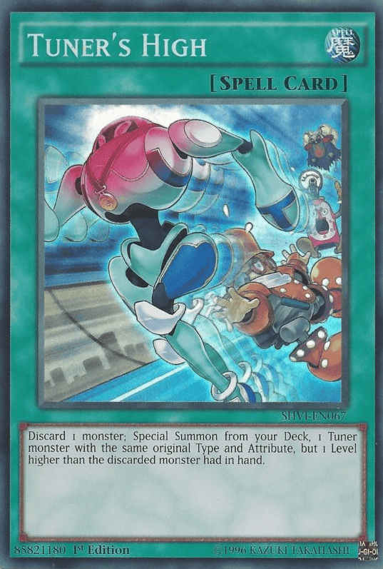 Tuner's High [SHVI-EN067] Super Rare (ONLINE ORDER ONLY)
