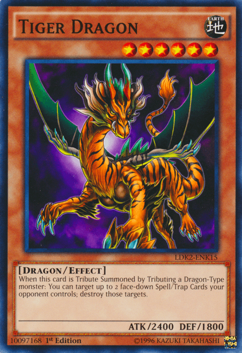 Tiger Dragon [LDK2-ENK15] Common (ONLINE ORDER ONLY)