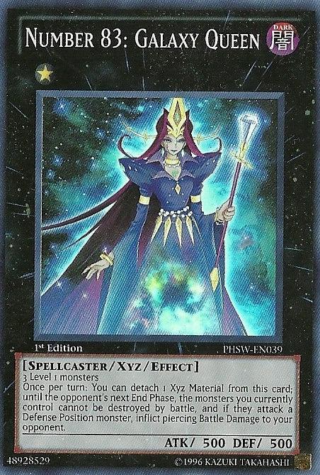 Number 83: Galaxy Queen [PHSW-EN039] Super Rare (ONLINE ORDER ONLY)