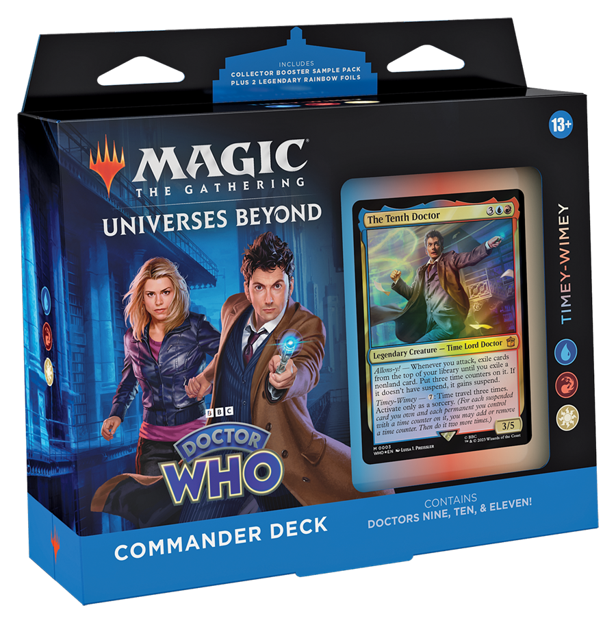 Doctor Who - Commander Deck (Timey-Wimey) (Online Order Only)