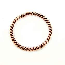 15mm Copper Jumpring 15mm Twisted *DISCONTINUED* (ONLINE ORDER ONLY)