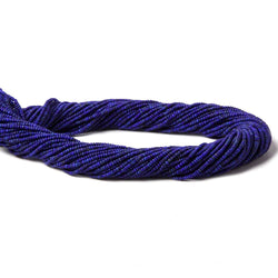 1.5mm Lapis Lazuli micro-plain rondelle beads 14.5 inches AA Grade (ONLINE ORDER ONLY)