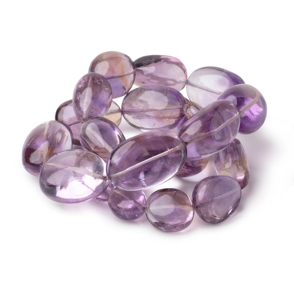 15x11-27x19mm Ametrine Plain Nugget Beads 18 inch 22 pieces AAA (ONLINE ORDER ONLY)