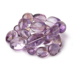 15x11-27x19mm Ametrine Plain Nugget Beads 18 inch 22 pieces AAA (ONLINE ORDER ONLY)