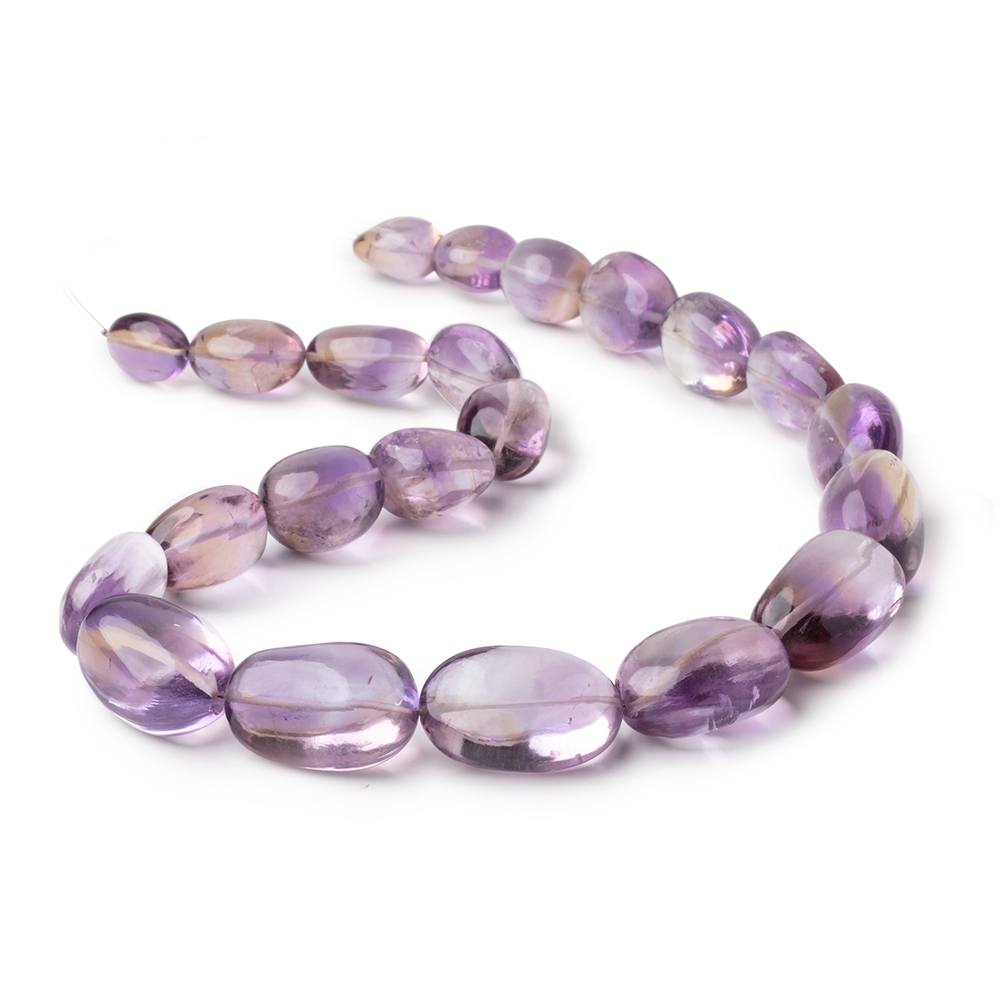 15x11-27x19mm Ametrine Plain Nugget Beads 18 inch 22 pieces AAA (ONLINE ORDER ONLY)