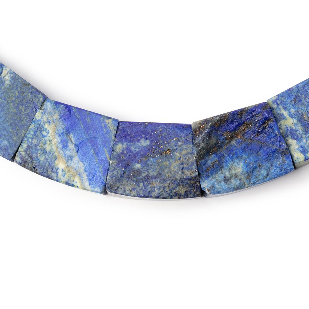 15x13-24x20mm Natural Lapis Lazuli Fancy Shape Collar 25 Beads (ONLINE ORDER ONLY)