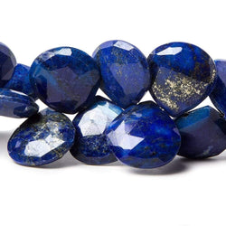 16-18mm Lapis Lazuli Heart Briolette 8 inch 28 pieces (ONLINE ORDER ONLY)