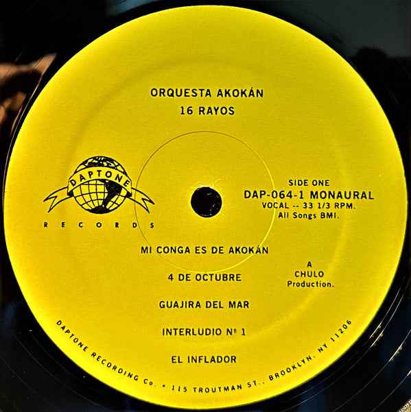 Orquesta Akokán - 16 Rayos [Vinyl]