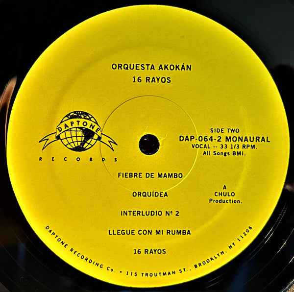 Orquesta Akokán - 16 Rayos [Vinyl]