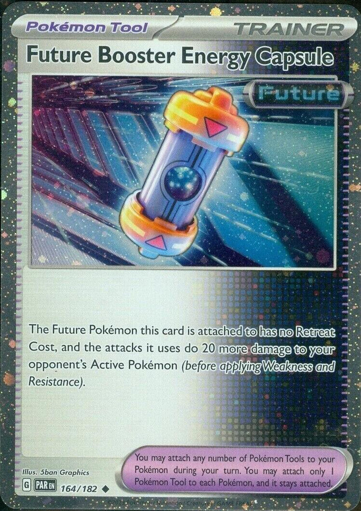 Future Booster Energy Capsule (164/182) (Cosmos Holo) [Scarlet & Violet: Paradox Rift] (Online Only)