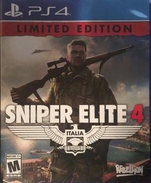 Sniper Elite 4 Limited Edition (PlayStation 4) (Online Only)