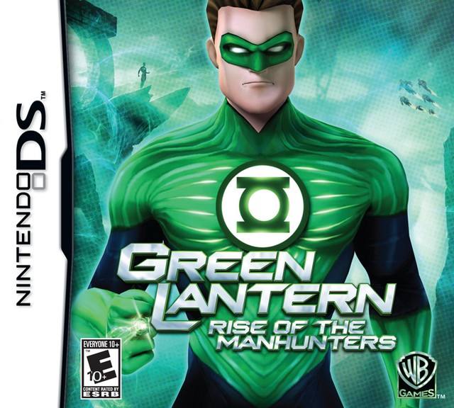 Green Lantern: Rise of the Manhunters (Nintendo DS) (ONLINE ORDER ONLY)