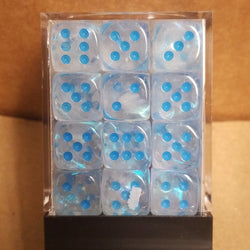 Borealis Icicle /light blue 7-Dice / 16mm / 12mm / 30mm Luminary (Online Only)
