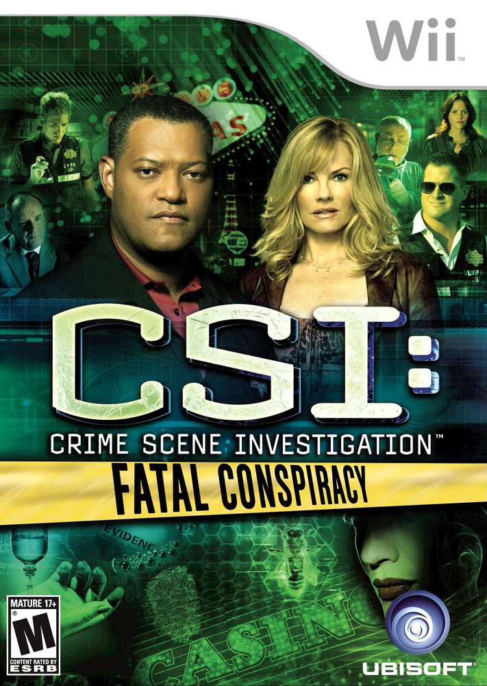 CSI: Crime Scene Investigation: Fatal Conspiracy (Wii) (Online Only)