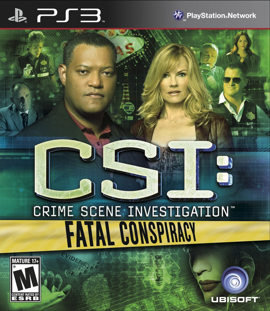 CSI: Crime Scene Investigation: Fatal Conspiracy (Playstation 3) (Online Order Only)