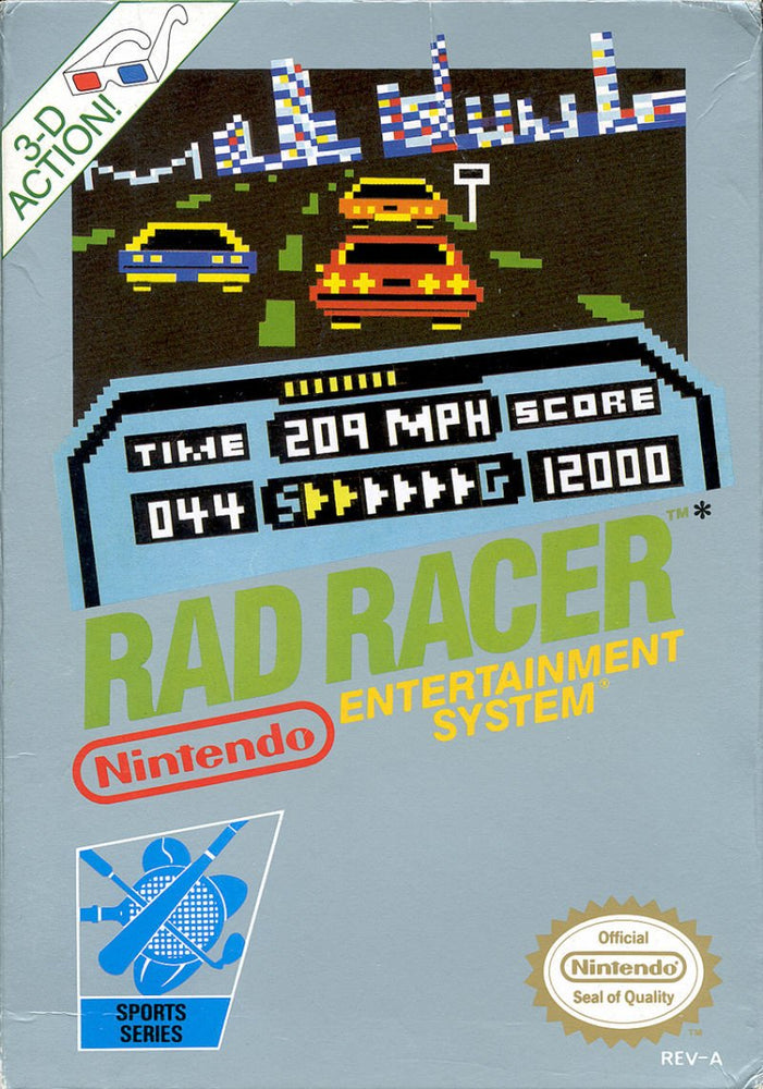 Rad Racer (Nintendo NES) (Online Only)