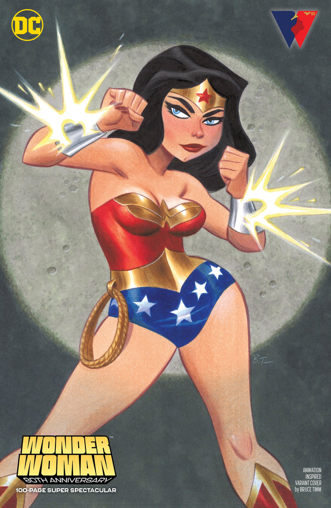 Wonder Woman 80Th Anniversary 100-Page Super Spectacular #1 (One Shot) D Bruce Timm Animation In (10/05/2021) Dc (ONLINE ORDER ONLY)