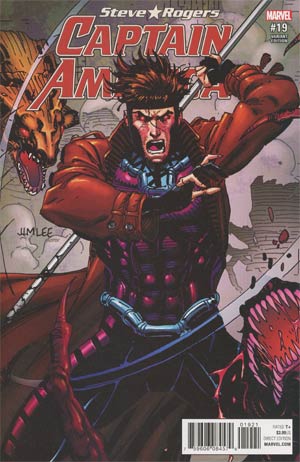 CAPTAIN AMERICA STEVE ROGERS #19 X-MEN CARD VAR SE 7/26/2017 (ONLINE ORDER ONLY)