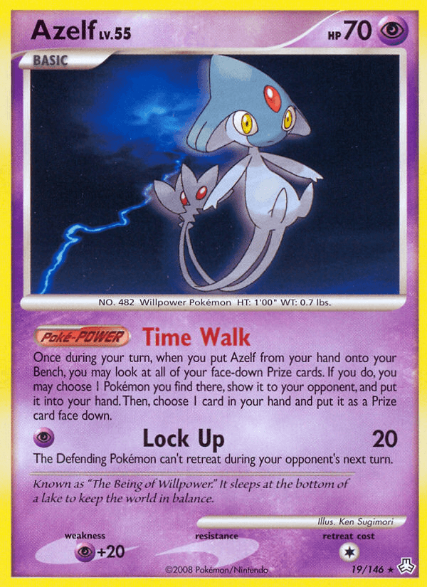 Azelf (19/146) [Diamond & Pearl: Legends Awakened] (Online Only)