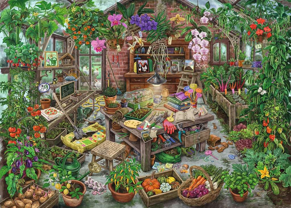 Puzzle: Escape Puzzle - The Cursed Green House