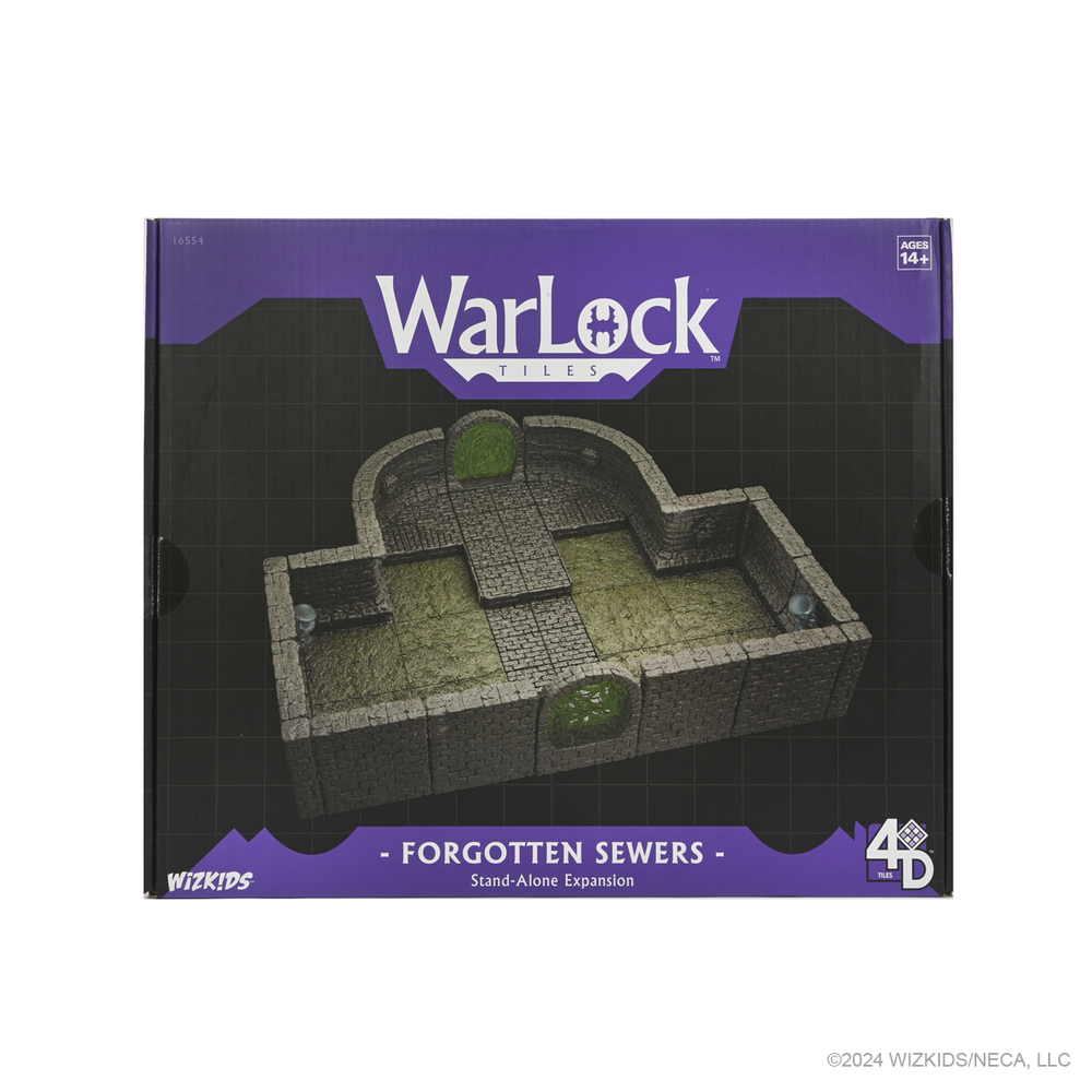 WarLock Tiles: Forgotten Sewers Stand-Alone Expansion (ONLINE ORDER ONLY)