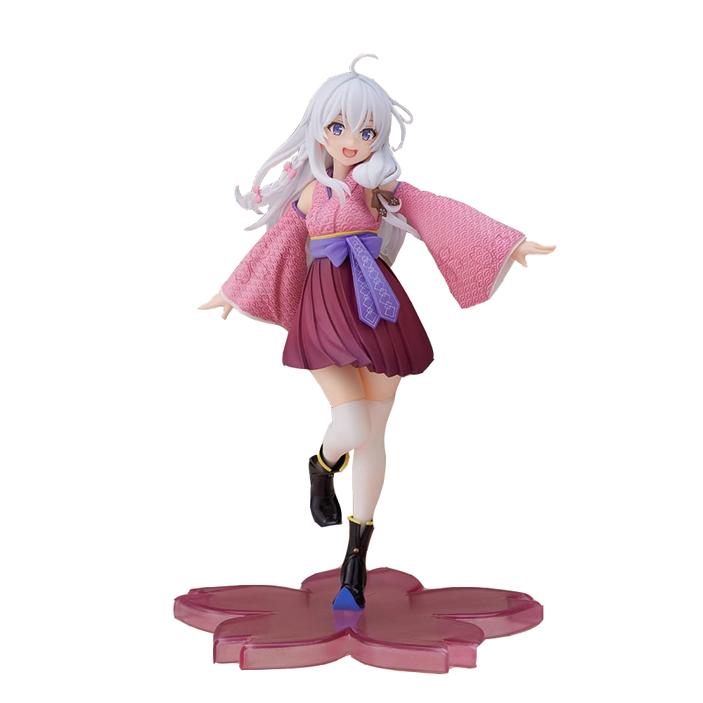 Taito: Wandering Witch: The Journey of Elaina - Elaina (Sakura Japanese Kimono Ver.) Coreful Figure (ONLINE ORDER ONLY)