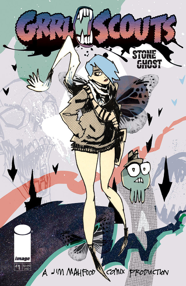 Grrl Scouts Stone Ghost #1 (Of 6) A Jim Mahfood (Mr) (11/24/2021) Image (ONLINE ORDER ONLY)