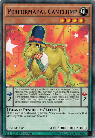 Performapal Camelump [CORE-EN005] Common (ONLINE ORDER ONLY)