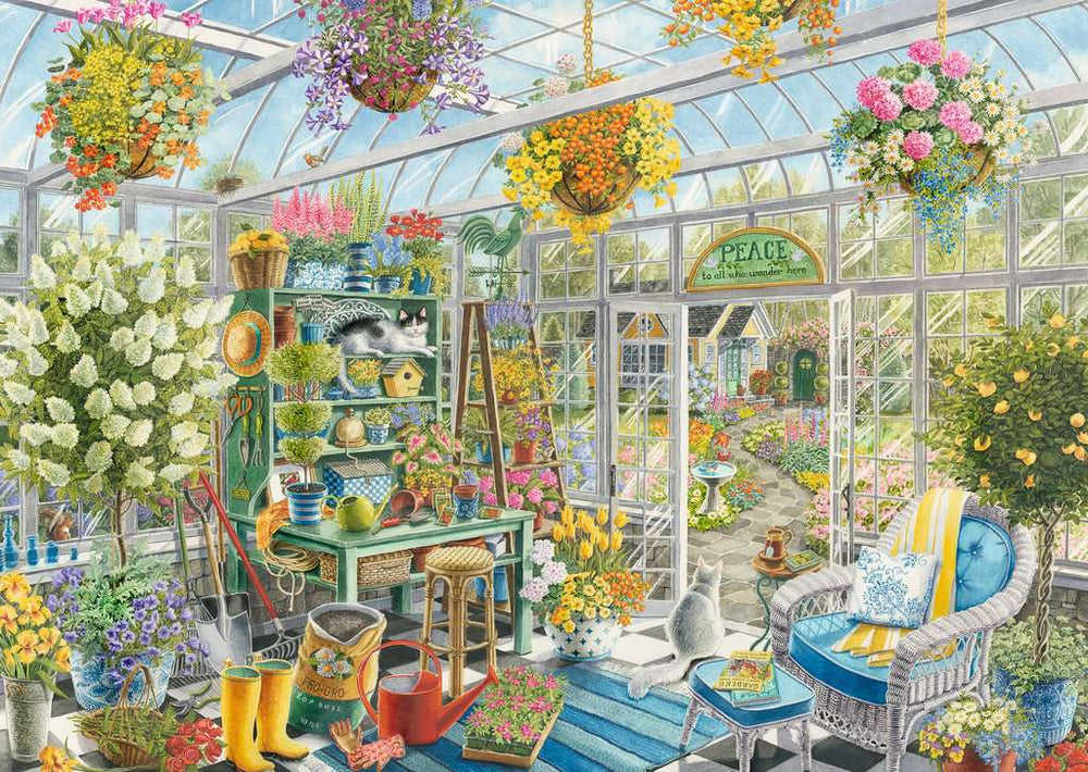 Puzzle: Large Format - Greenhouse Heaven