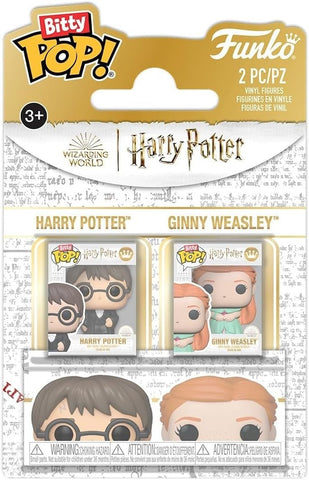 Funko Bitty Pop! Harry Potter: Harry Potter & Ginny Weasley 2-Pack (ONLINE ORDER ONLY)