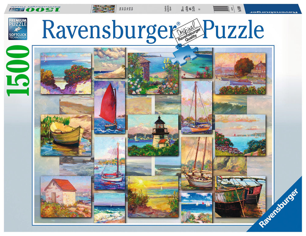 Puzzle: Coastal Collage