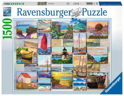 Puzzle: Coastal Collage