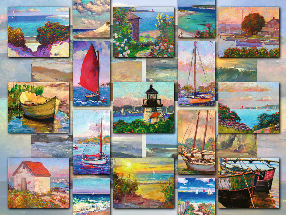 Puzzle: Coastal Collage